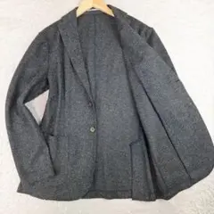 イタリア製✨HAVANA　アンコンジャケット　ツイード　グレー　カーキ　50