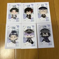 刀剣乱舞くじ　御伴散歩くじ〜その2〜　イラスト半券 6枚セット