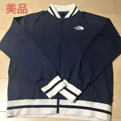 美品　THE NORTH FACE ジップアップジャケット ネイビー　M