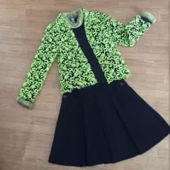 ジャケット&ファ付きインナー　セットアップ　Mサイズ