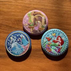ディズニー刺繍カンバッジ　ディズニー刺繍カンバッチ
