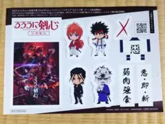 るろうに剣心　グッズ㉗　アニメ⑤　ステッカー　シール