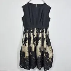 REW de REW パーティードレス　レース　花柄　ノースリーブ　M