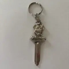 ミニー キーホルダー シルバー メタル