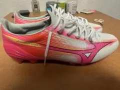 MIZUNO サッカースパイク Alpha 3ホワイト ピンク - メルカリ
