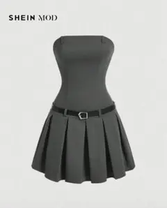 SHEIN ワンピース プリーツ