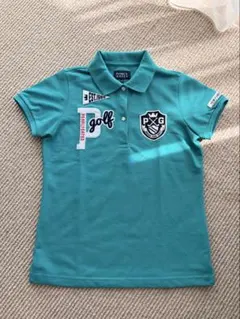 PEARLY GATES ゴルフ ポロシャツ ターコイズ サイズ0