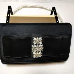 【新品】削除前最終お値下げ JILL STUART グログランクラッチバッグ