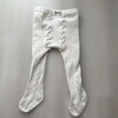 プティマイン タイツ 70サイズ アイボリー