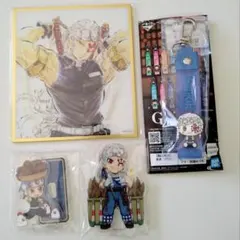 鬼滅の刃・宇髄天元セット②☆アクリル色紙・収穫祭アクリルスタンド 他