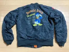 AVIREX アヴィレックスフライトジャケットMA-1 ディズニードナルドダック AVIREX アヴィレックスフライトジャケットMA-1 ディズニードナルド