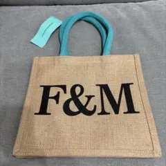 F&M フォートナム&メイソン トートバッグ エコバッグ スモール Sのサムネイル