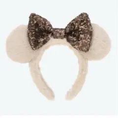 ミニー　カチューシャ　もこもこ