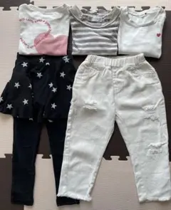 子ども服　女の子　まとめ売り（5点）100㎝