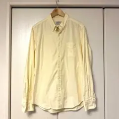 UNITED ARROWS XL イエロー 長袖シャツボタンダウン