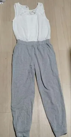 one way オールインワン ホワイト/グレー