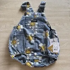 マイリトルワンダー　デニムロンパース