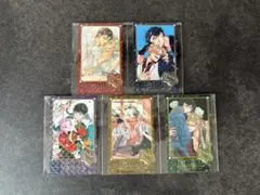 ビーボーイ GOLD30周年フェア特典 ホログラムカード 5種