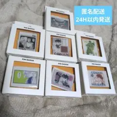 3COINS　名探偵コナン　ピンバッジ　フルコンプ