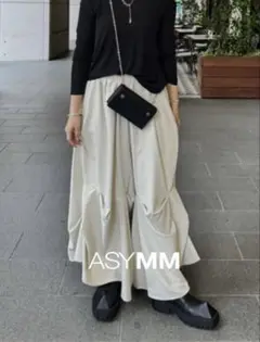 ぞうねこちゃんねる　ASYMM ピントリックスパンツ