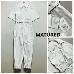未使用品 23SS MATURED ハーフスリーブジャンプスーツ オールインワン