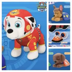 パウパトマーシャルぬいぐるみエアパトロールすやすやソフビチェイス ズーマ