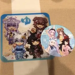 極楽湯 ホロライブ ゲーマーズ クリアコースター ポップ