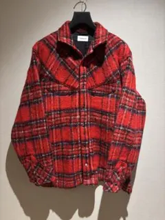 TANAKA シャギー ウエスタン シャツ サイズS デニム