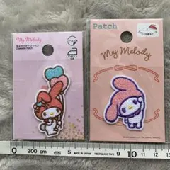 My Melody マイメロ　ワッペン　セット