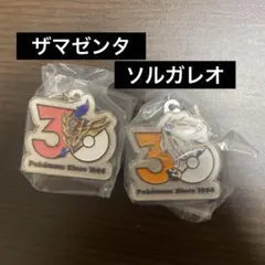 ポケモン 30周年 メタルチャームマスコット ザマゼンタ ソルガレオ