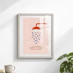 【どれでも3枚1500円】アートポスター／THE SHOWER
