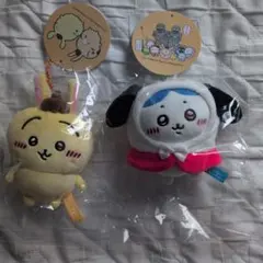 ちいかわ×サンリオ　ぷちミニマスコット　うさぎ　ハチワレ