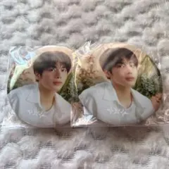 txt テヒョン 缶バッジ 2個セット