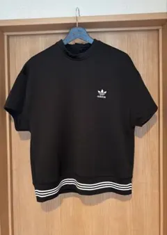 HYKE×ADIDAS オリジナルス 刺繍 ロゴ 半袖Tシャツ Mのサムネイル
