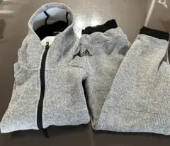 adidas ニットフルジップパーカー＆ジョガーパンツ 上下セット　Ｓサイズ