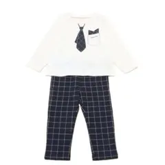 comme ca ism ネクタイプリント　セットアップ 90