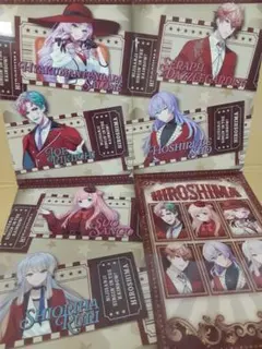 にじさんじ 広島公演開催記念 ローソンオリジナル A4クリアファイル 全４種組