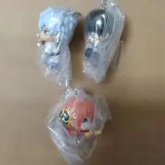 銀魂　つまんでつなげてマスコット　3種