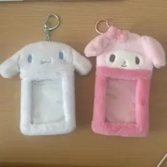 サンリオ トレカケース マイメロディ シナモロールふわふわ ボア