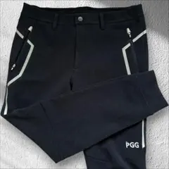 パーリーゲイツ　ジョガーパンツ　黒　S〜M相当　ブラック　ジャージ　3 パーリーゲイツ ジョガーパンツ 黒 S〜M相当 ブラック ジャージ 3