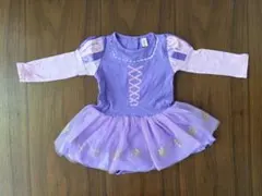 プリンセスロンパース 韓国ベビー服 ラプンツェル風 80サイズ