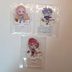 初音ミク アクリルスタンド 缶バッジ キーホルダーセット 鏡音リン 鏡