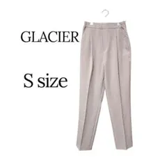 GLACIER カジュアルパンツ Sサイズ ベージュ 美品通勤服のサムネイル