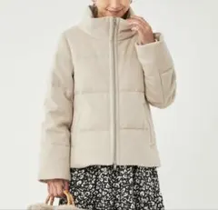 GREEN LABEL RELAXING シャギー ショート ダウンコート エコ