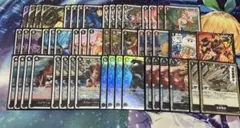 赤黒サボ　デッキ　フラシ優勝構築　黒ルフィ　調整パーツ付き