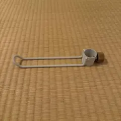 【美品】ドローアライン　フックB 白　ホワイトのサムネイル