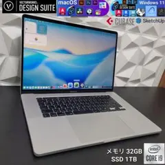 美品 MacBook Pro 16インチ i9 32/1TB CAD&3D設計