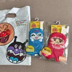 アンパンマン キャラクターソックス 2足セット 9-14cm