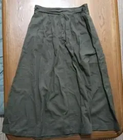 アメリカンホリック　ロングスカート　カーキ