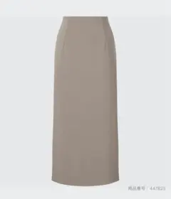 新品未使用‼️UNIQLO ストレッチダブルフェイスナロースカート　Sサイズ